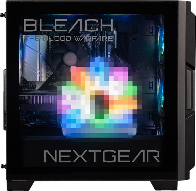 Gaming PC inspired by BLEACH: Thousand-Year Blood War and Mayuri Kurotsuchi’s glowing moment.